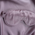 Cloud Nine Burnished satin sleep mask close-up — soft eye mask for sleep and relaxation — Sensory for Calm