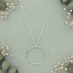 Breathe Necklace - Botanicals at Each Corner