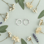 Breathe Studs - Flat Lay