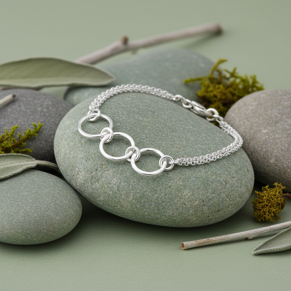 Breathe Trio Bracelet — Detail