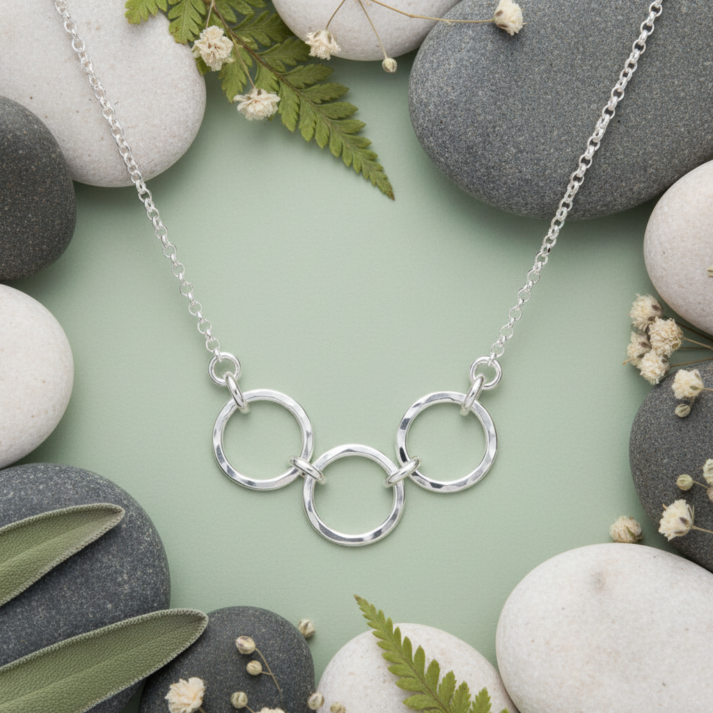 Breathe Trio Necklace — Zen