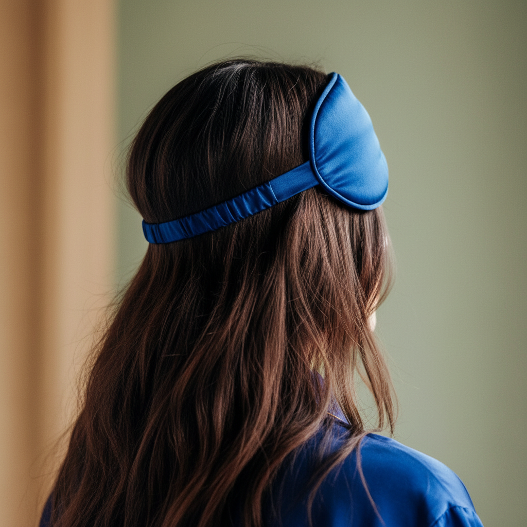 Cloud Nine Silk Sleep Mask Lifestyle