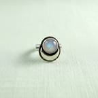 Dream Ring hero - larger on sage green linen