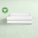 Essential Organic Percale Sheet Set Hero