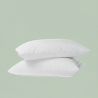 Skylark and Owl Essential pillow in white — Canadian made hypoallergenic pillow, soft and firm options — Sensory for Calm