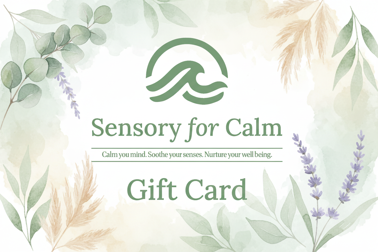 Sensory for Calm Gift Card - Watercolour