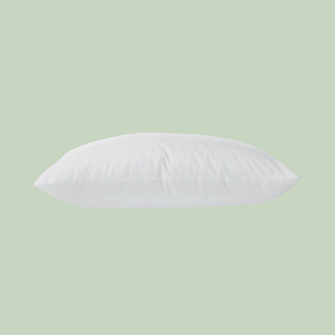 Skylark and Owl Essential pillow side profile view — soft hypoallergenic fill — Sensory for Calm